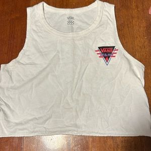 Vans crop top small